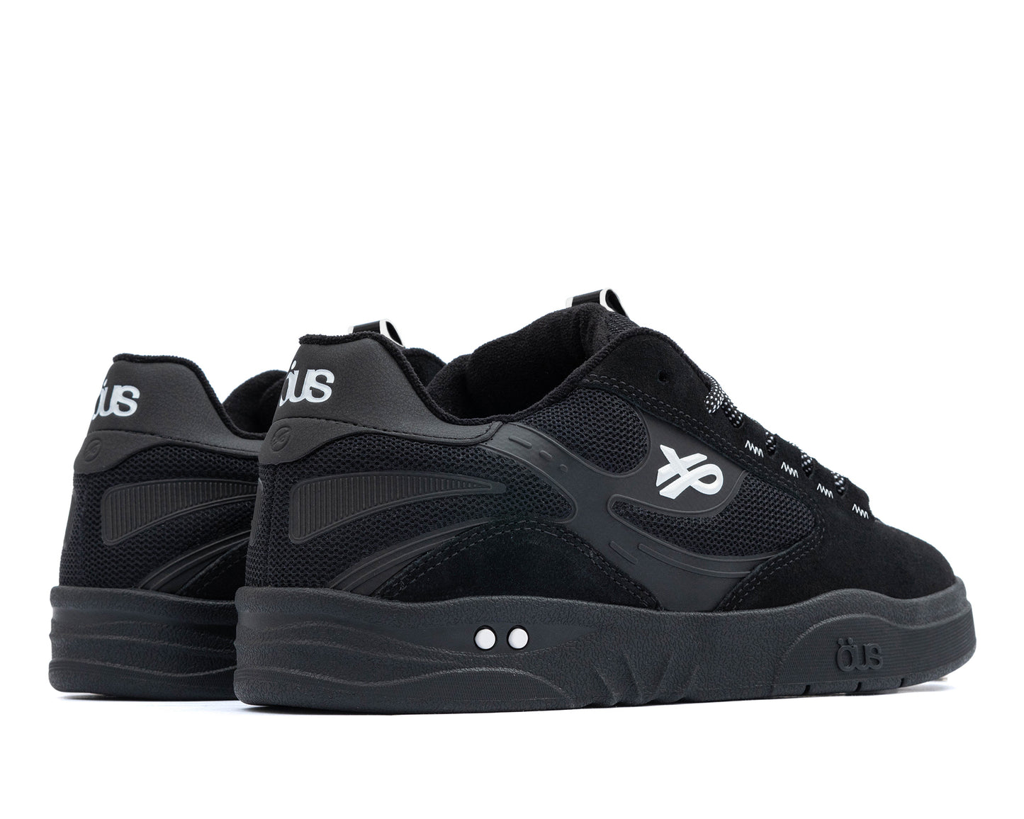Tênis Öus Fluente GTX Prt Branco Preto Essencial