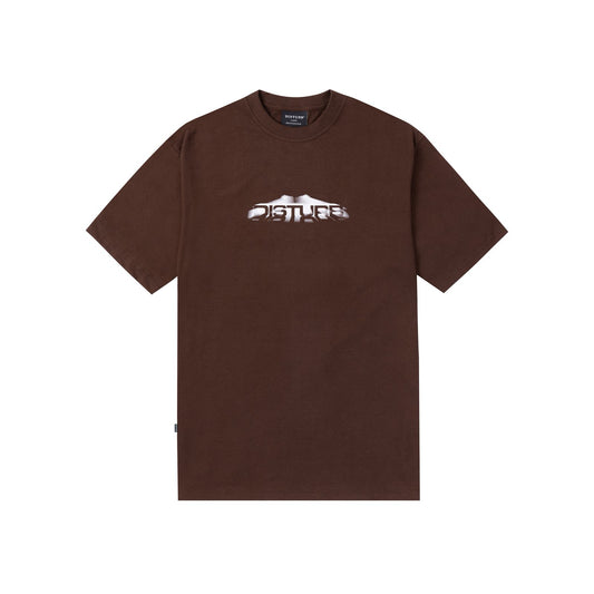 Camiseta Disturb Car Lights Brown