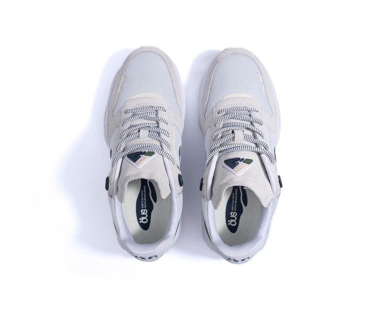 Tênis Öus Hevea Döts Bco Verde Chantilly