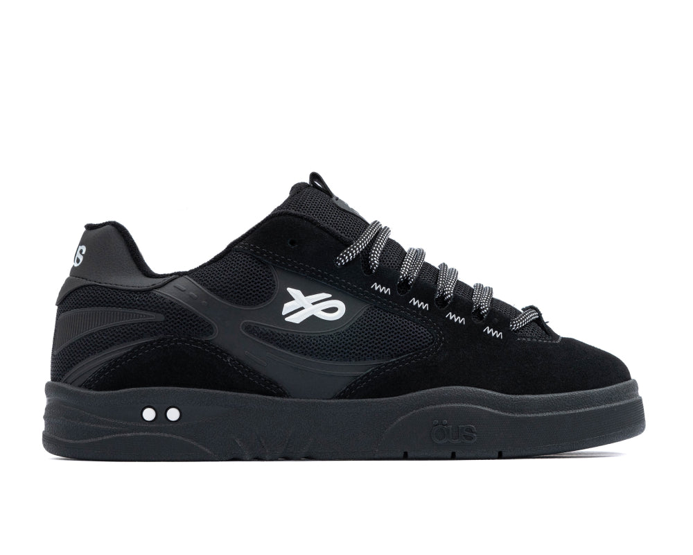 Tênis Öus Fluente GTX Prt Branco Preto Essencial