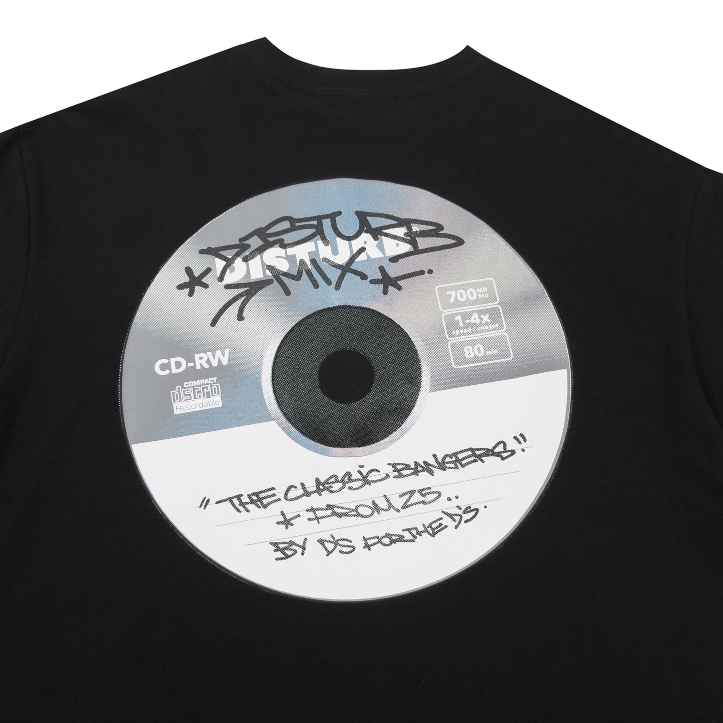 Camiseta Disturb DMIX Black