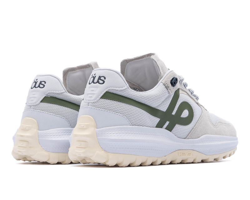 Tênis Öus Hevea Döts Bco Verde Chantilly