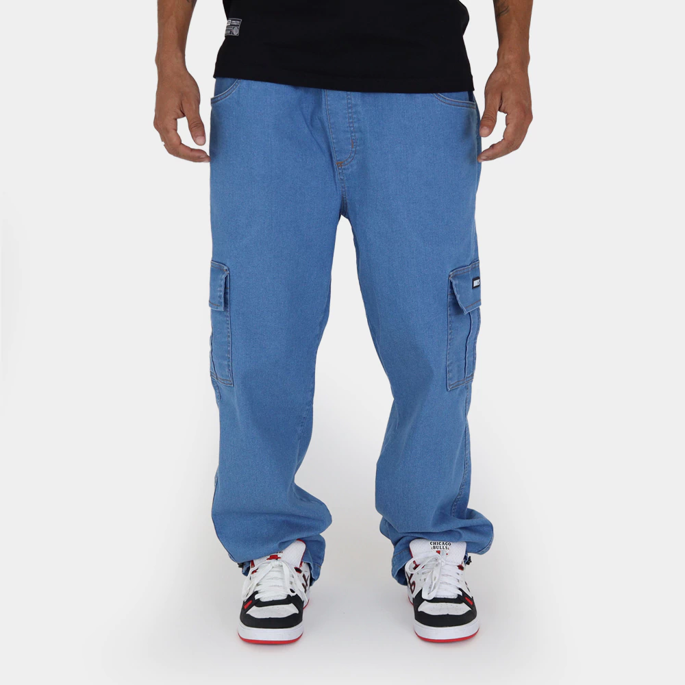 Calça Wats Jeans Cargo Clean