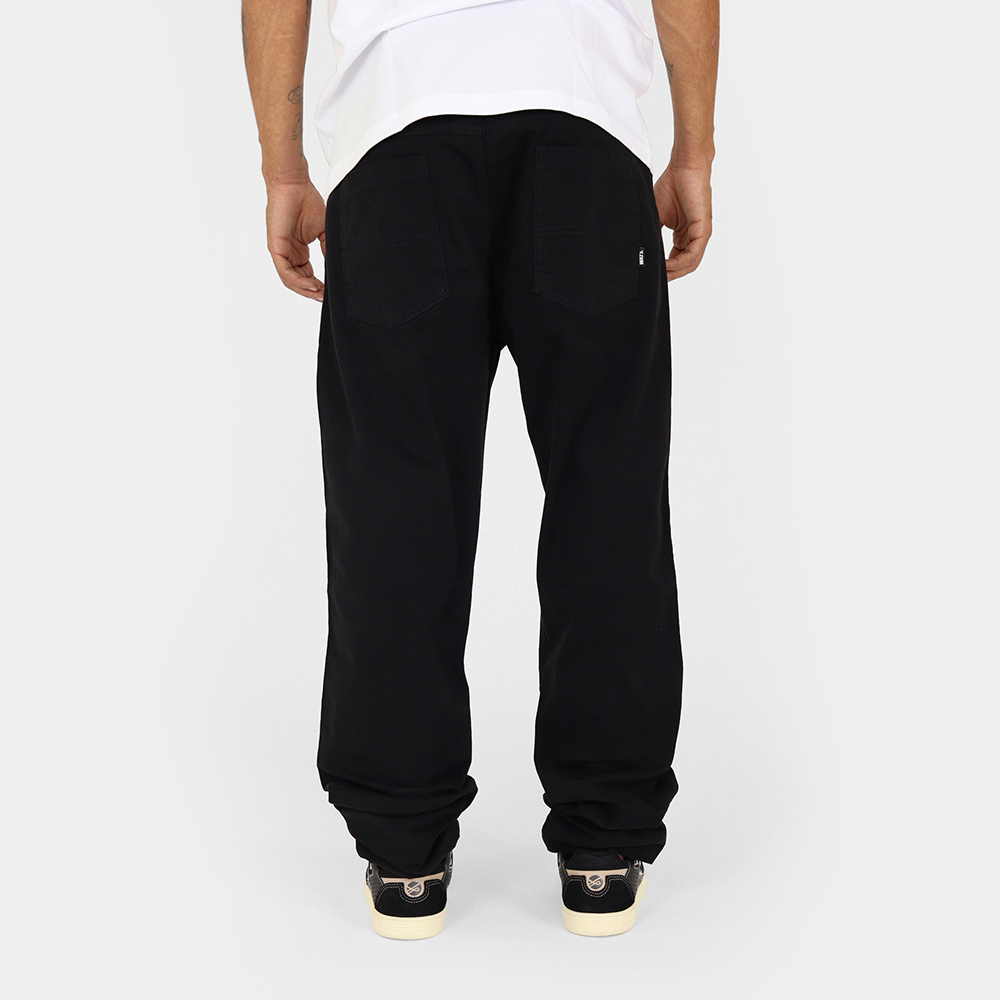 Calça Wats Sarja Tradicional Preta