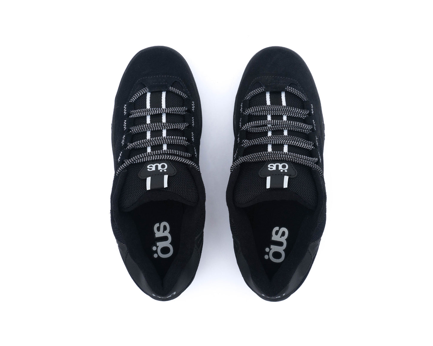 Tênis Öus Fluente GTX Prt Branco Preto Essencial