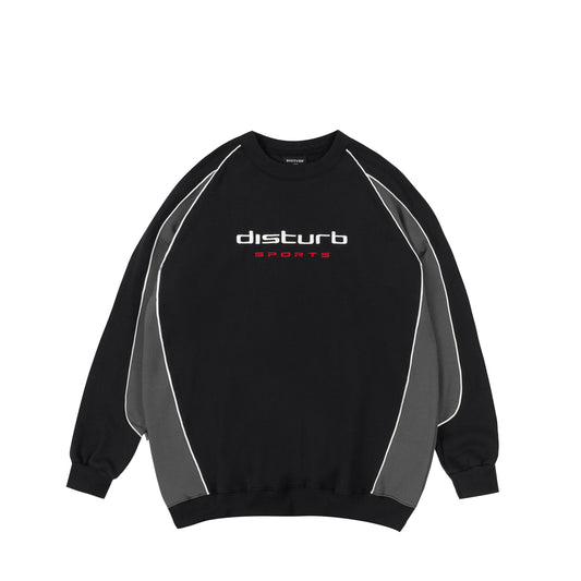 Moletom Disturb Crewneck Sportsgear Black