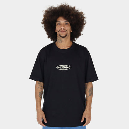 Camiseta Wats Oversized World Preta