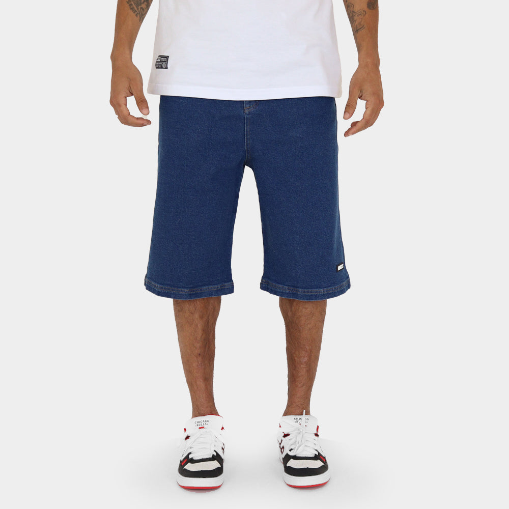 Bermuda Wats Jeans Balão Clean Delave