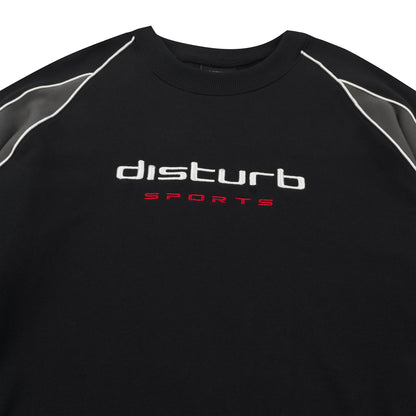 Moletom Disturb Crewneck Sportsgear Black