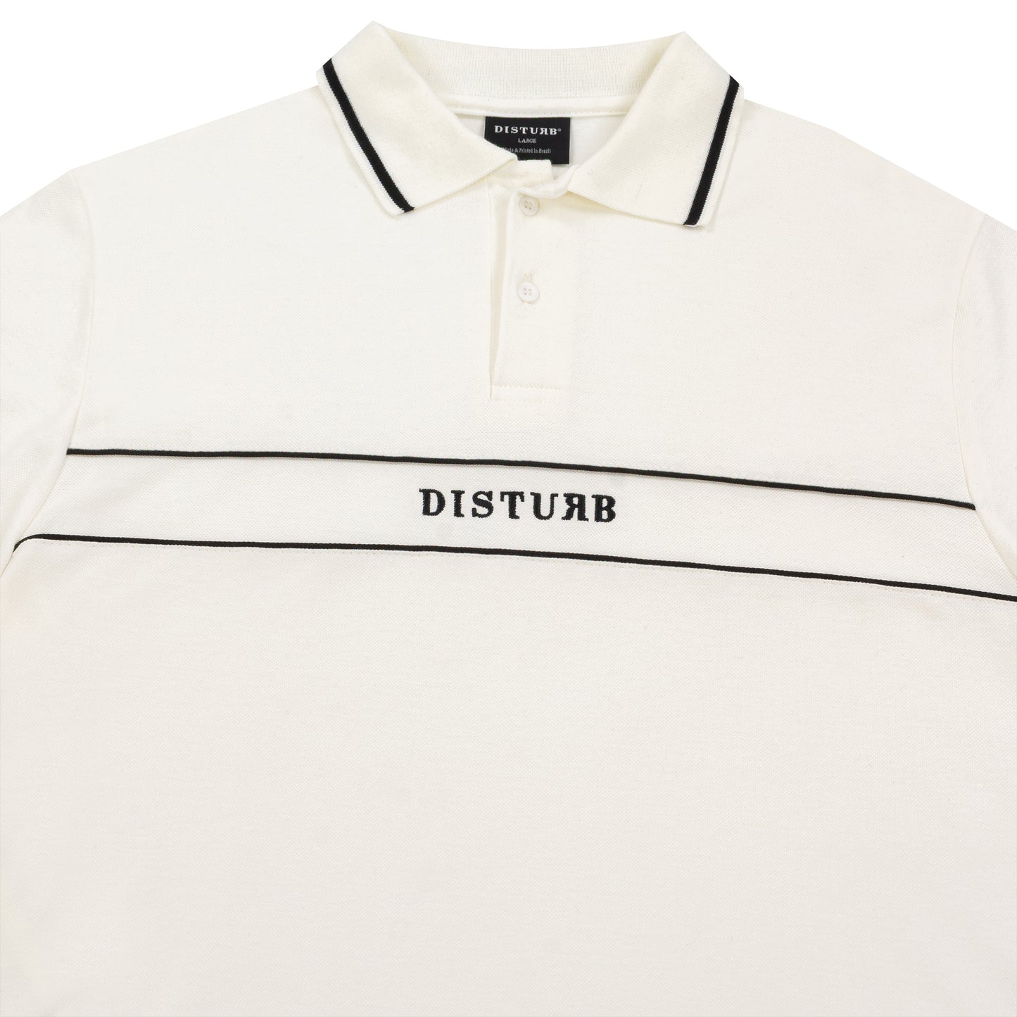 Camisa Disturb Polo Work Off White