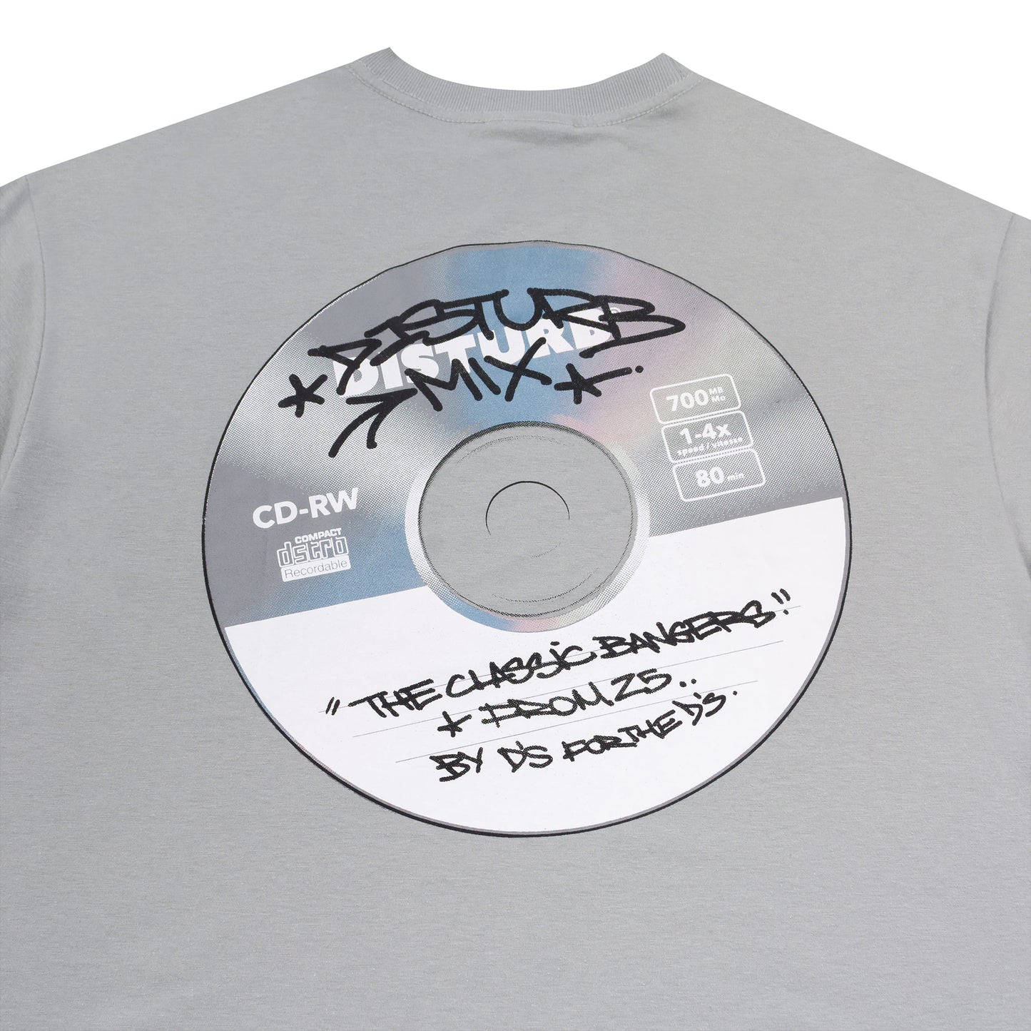 Camiseta Disturb DMIX Grey