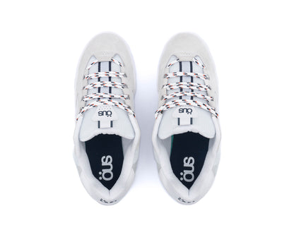 Tênis Öus Fluente GTX Cinza Azul Branco Essencial