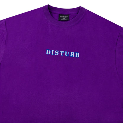 Camiseta Disturb Heat Logo Purple