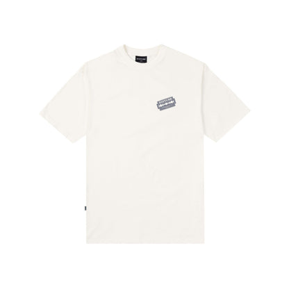 Camiseta Disturb Razorblade Off White