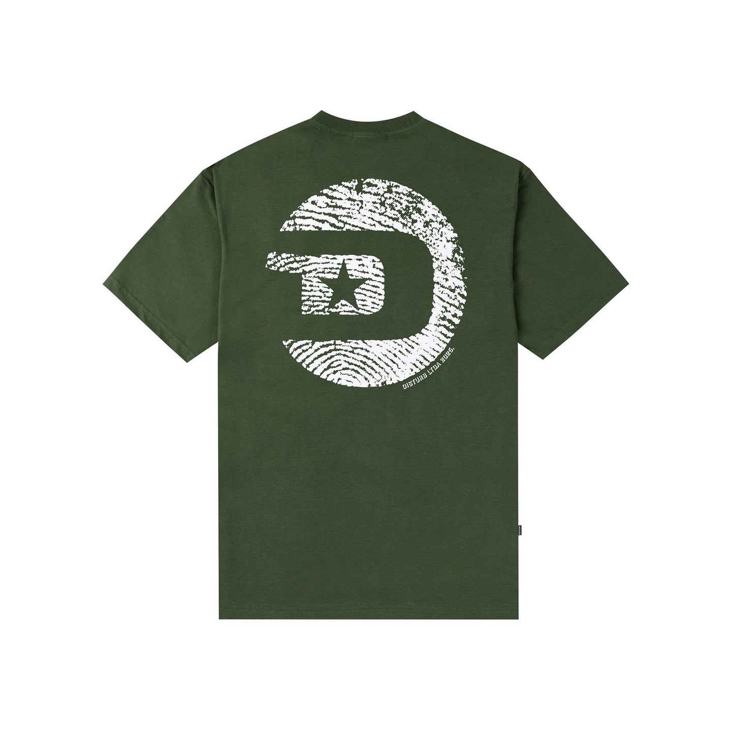 Camiseta Disturb Fingerprint Green