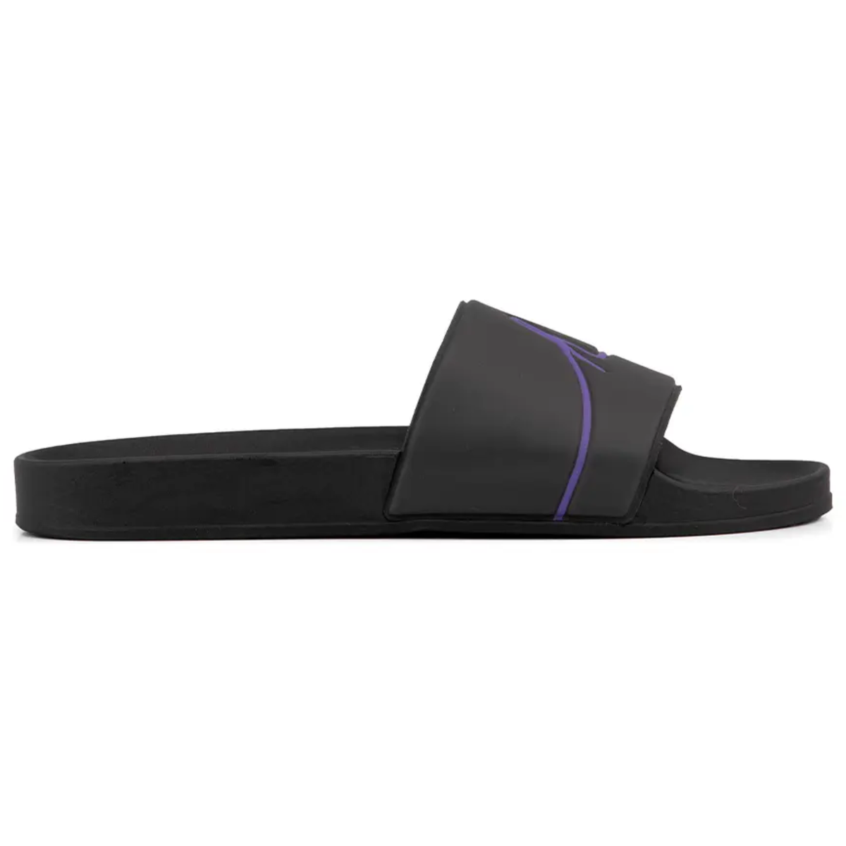 Chinelo Hocks Slide Filigrama Black Purple