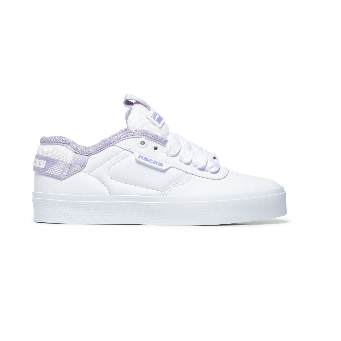 Tênis Hocks Flat Core - Branco Lilac