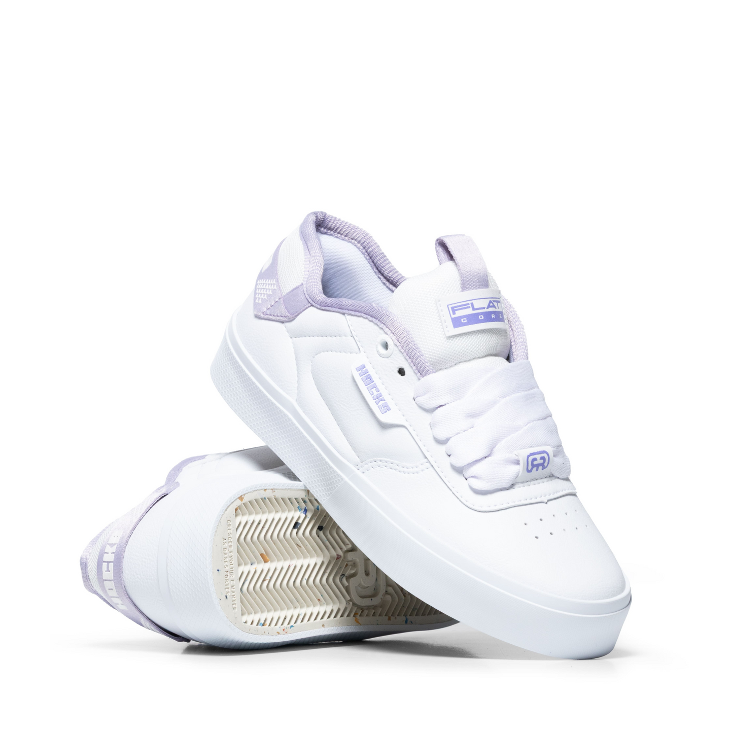 Tênis Hocks Flat Core - Branco Lilac