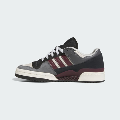 Tênis Adidas Forum Low Grey Maroon Alumina