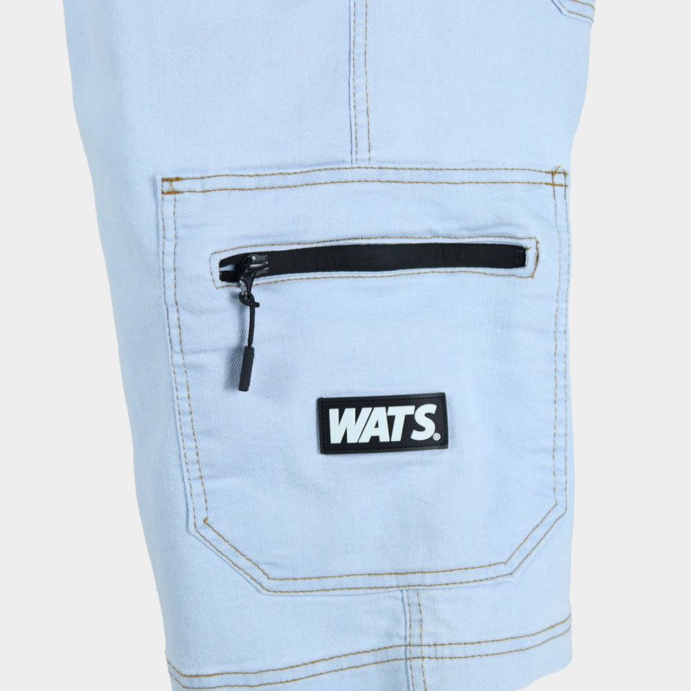 Bermuda Wats Jeans Pocket Off White