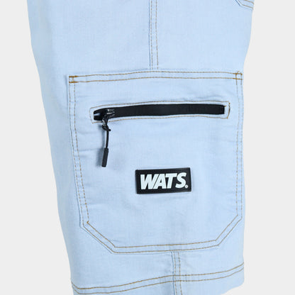 Bermuda Wats Jeans Pocket Off White