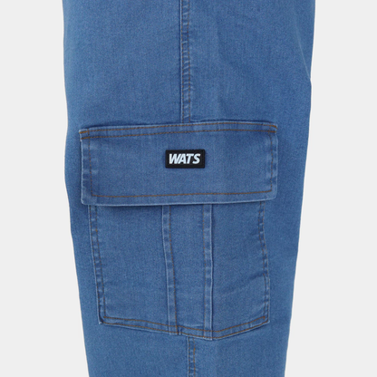 Calça Wats Jeans Cargo Clean