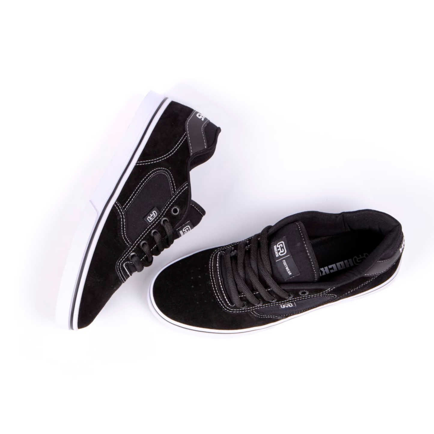 Tênis Hocks Flat Lite Black Line White