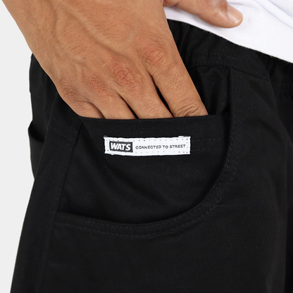 Calça Wats Balão Sarja Preto