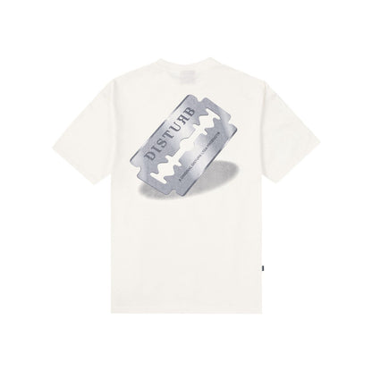 Camiseta Disturb Razorblade Off White
