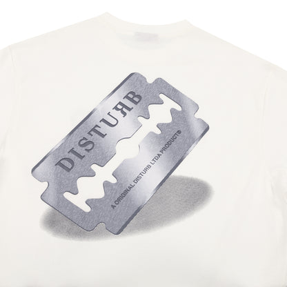 Camiseta Disturb Razorblade Off White