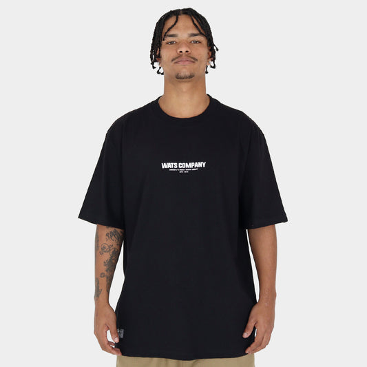Camiseta Wats Oversized Original Preto