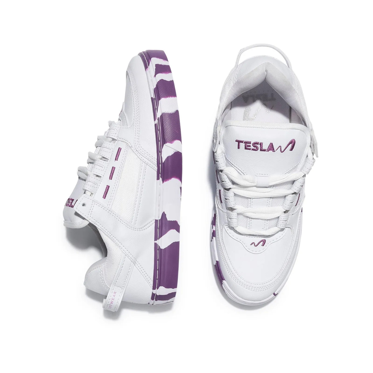 Tênis Tesla Coil White Purple Mesclado