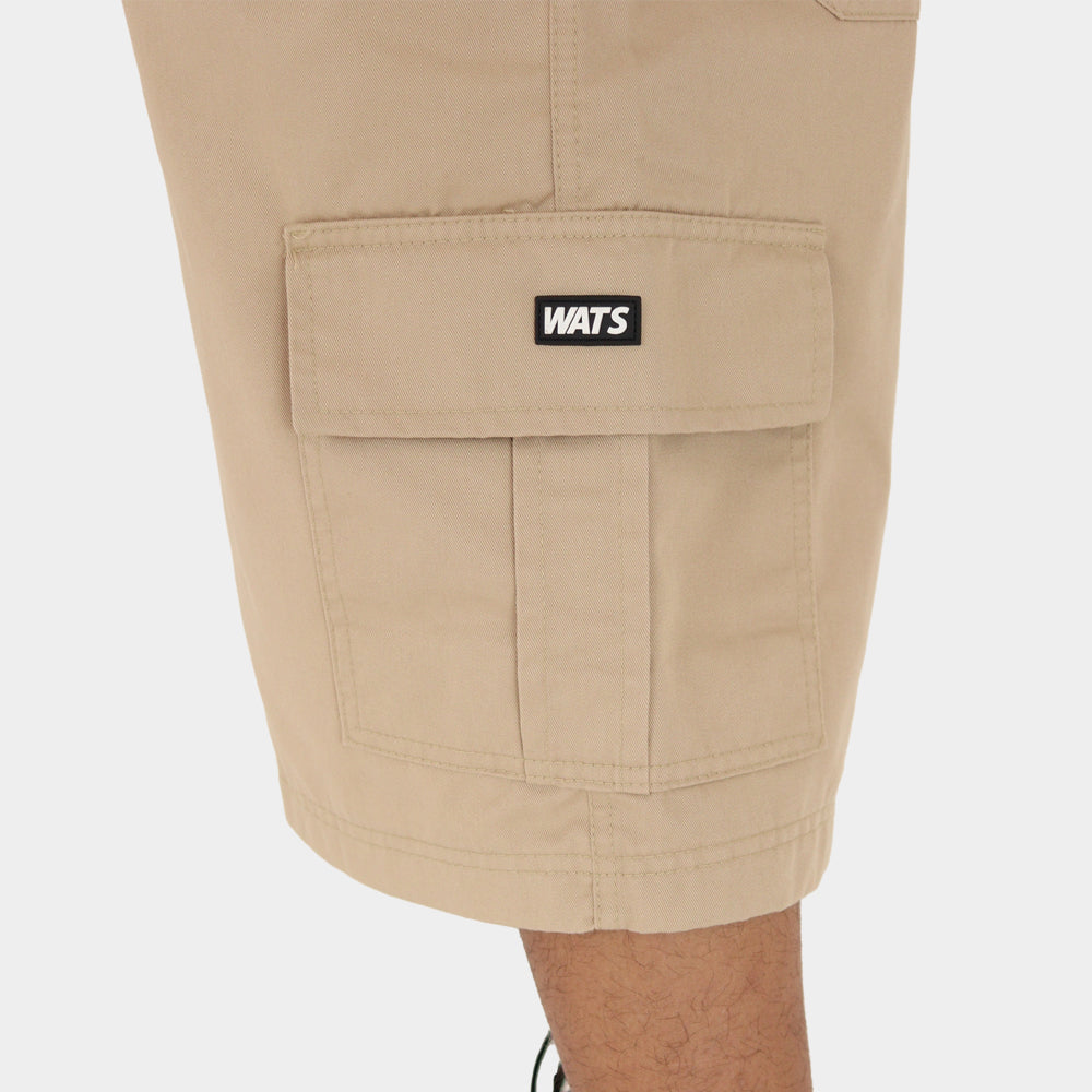 Bermuda Wats Sarja Cargo Bege
