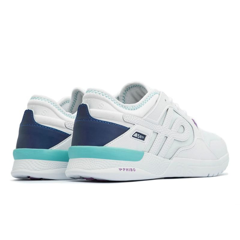 Tênis Öus Phibo 5 8 13 Branco Furta Cor Azul OE