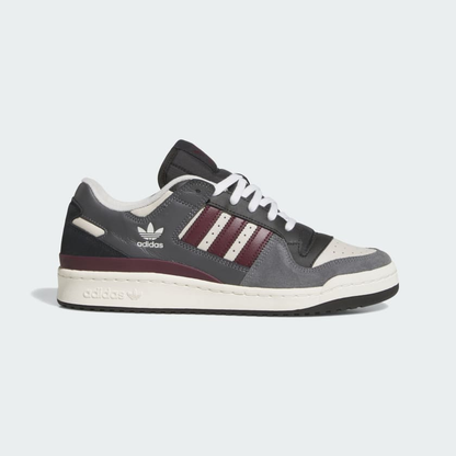 Tênis Adidas Forum Low Grey Maroon Alumina