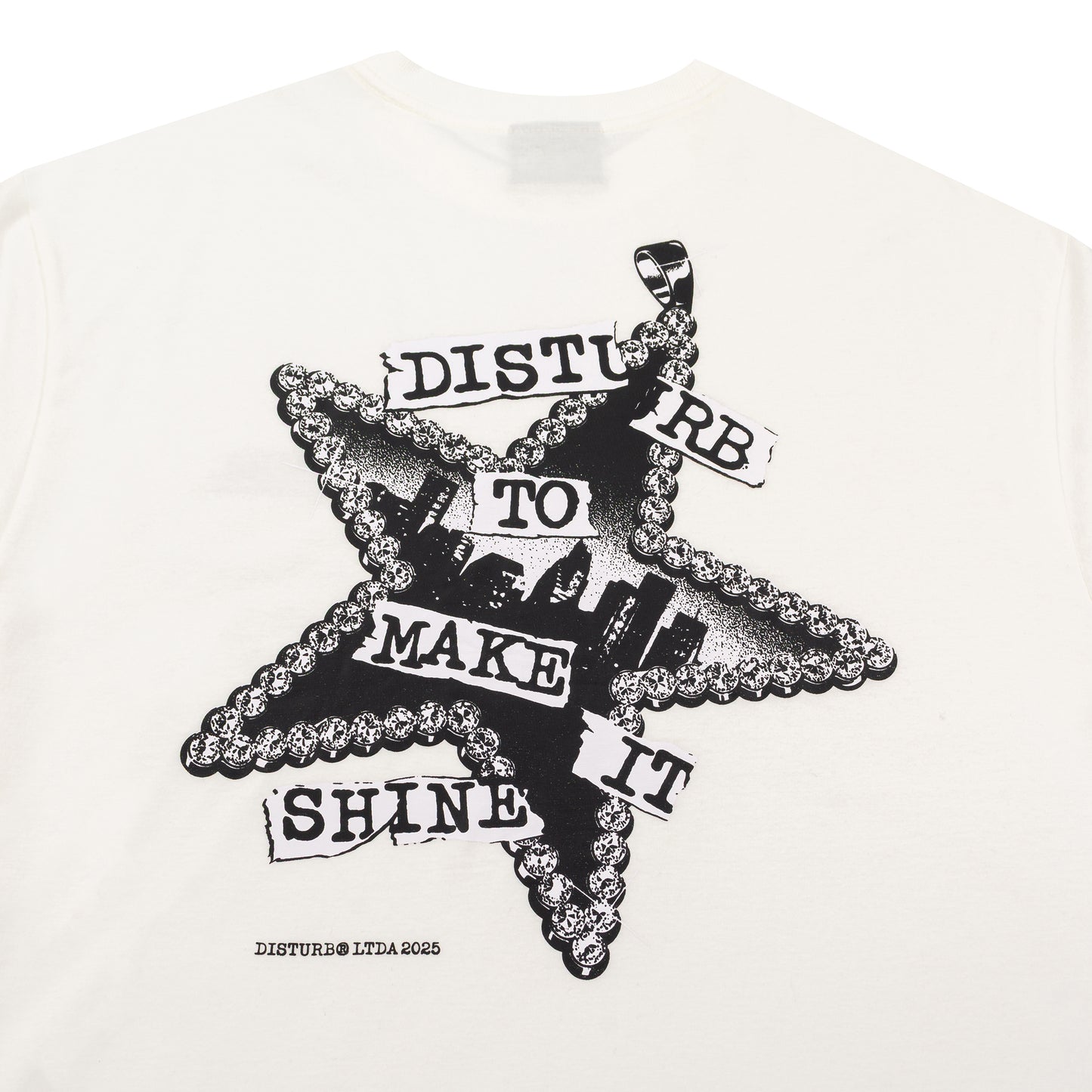 Camiseta Disturb Shiny