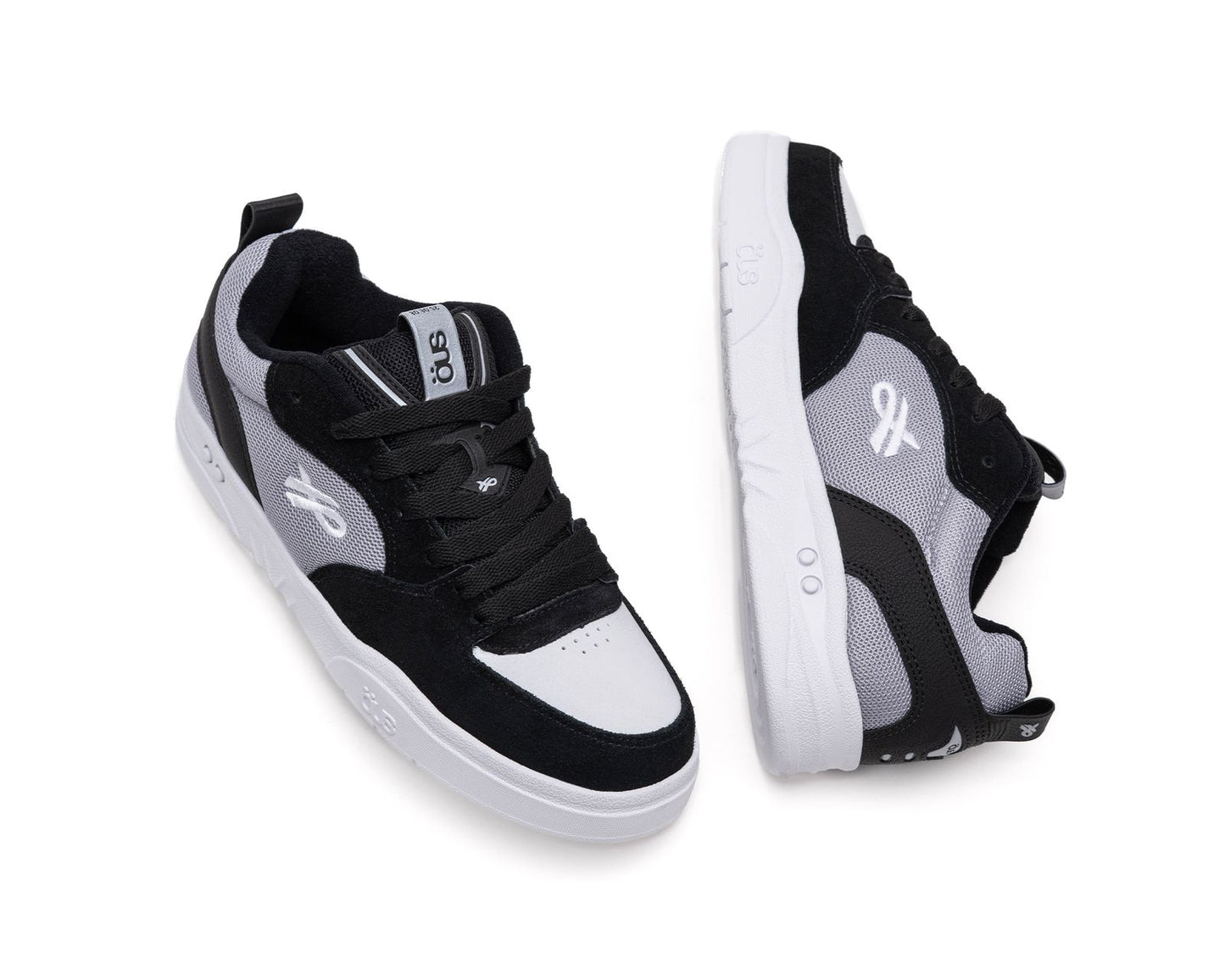 Tenis Ous Fluente Prt Branco Cinza Essencial