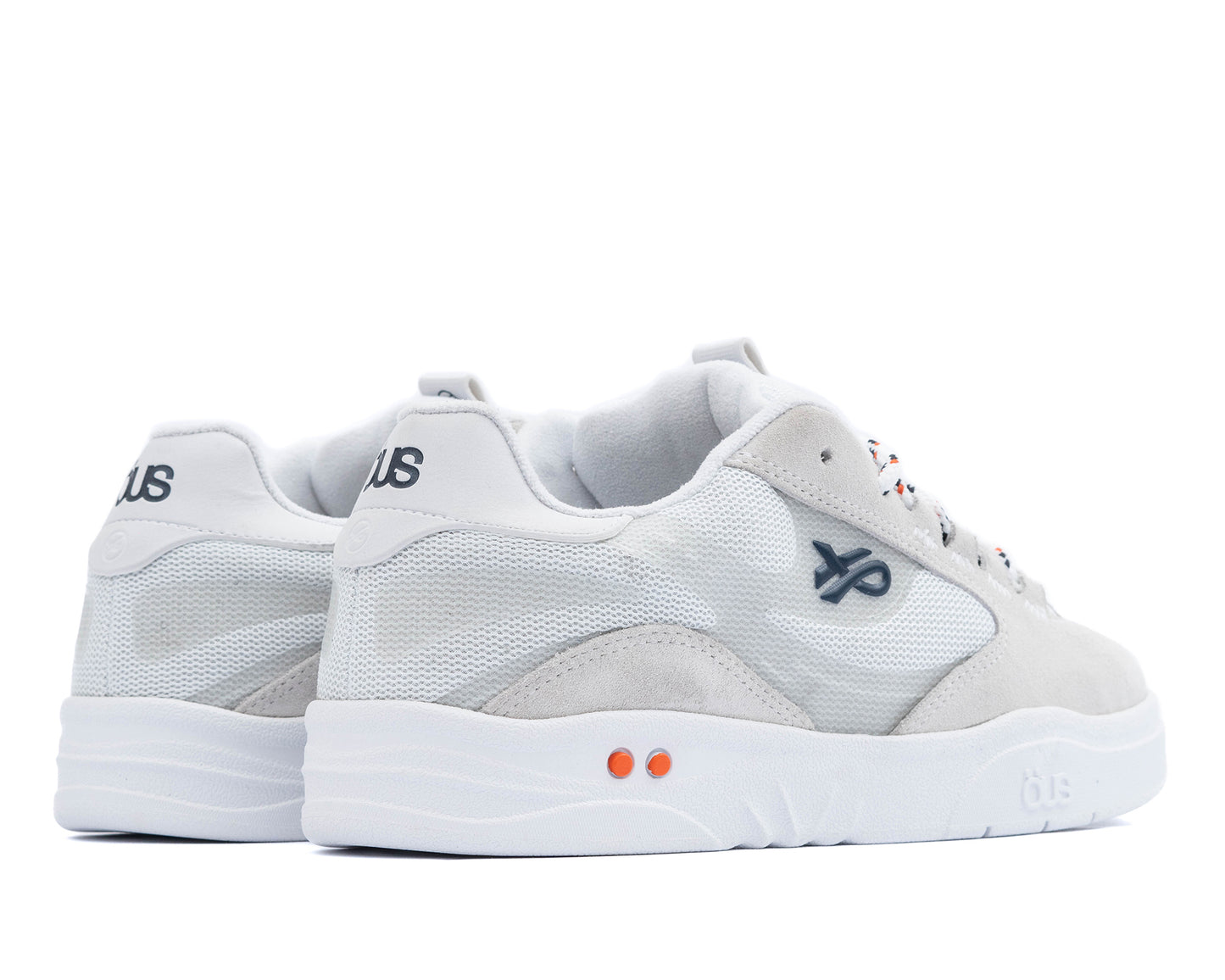 Tênis Öus Fluente GTX Cinza Azul Branco Essencial
